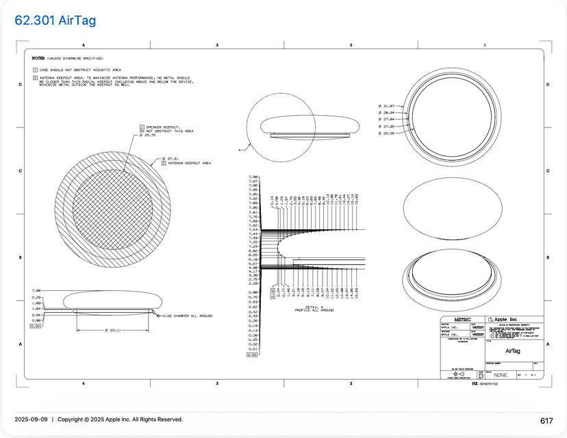 Design Phase - AirTag Keychain Cover